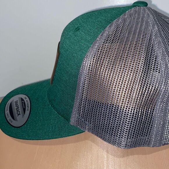 Team 365 Men's Energis Solutions Authentic Snapback Trucker Cap Hat Adjustable - Picture 5 of 8